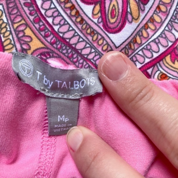 Talbots Everyday‎ Stretch Skort Skirt Shorts Pockets- Medallion - Picture 4 of 14